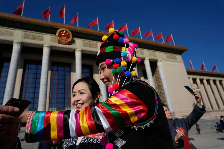 中國少數民族的言論自由與權益長期受到打壓。美聯社資料照片