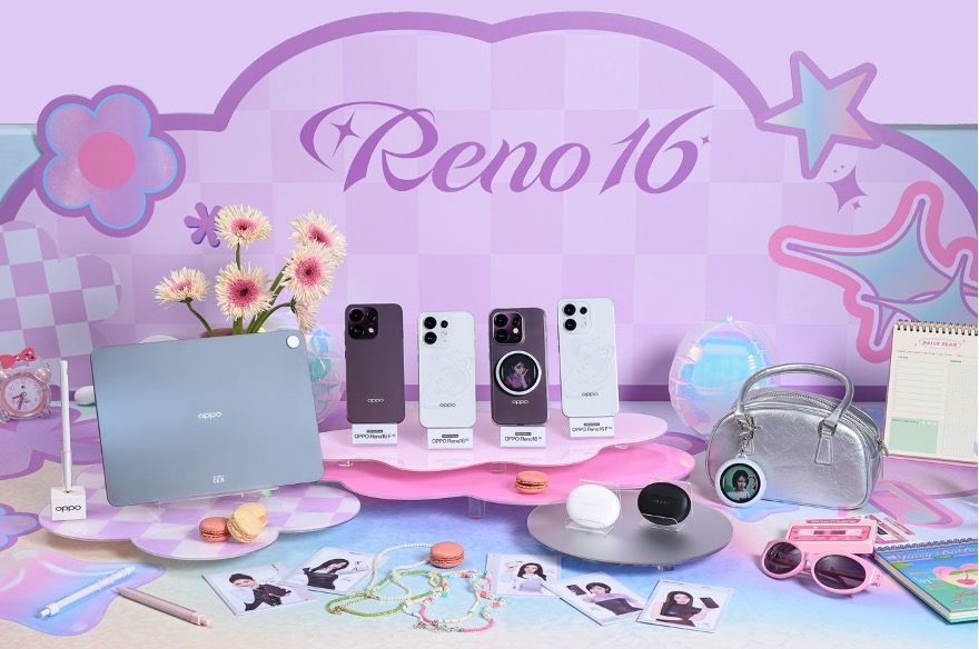 OPPO Reno16登台!攜手BABYMONSTER AI拍照、菜單更聰明