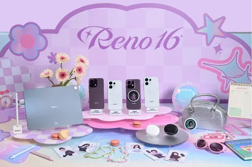 OPPO Reno16登台！攜手BABYMONSTER　AI拍照、菜單更聰明
