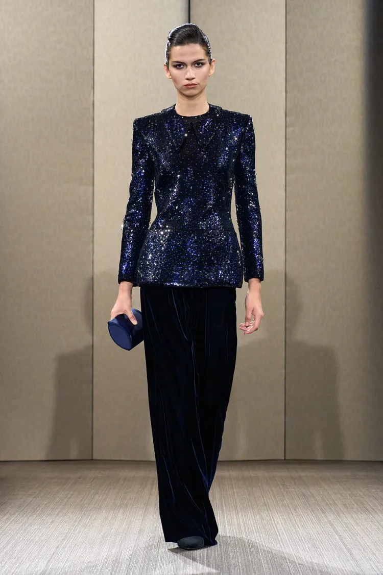 GIORGIO ARMANI 2026秋冬高訂系列。品牌提供