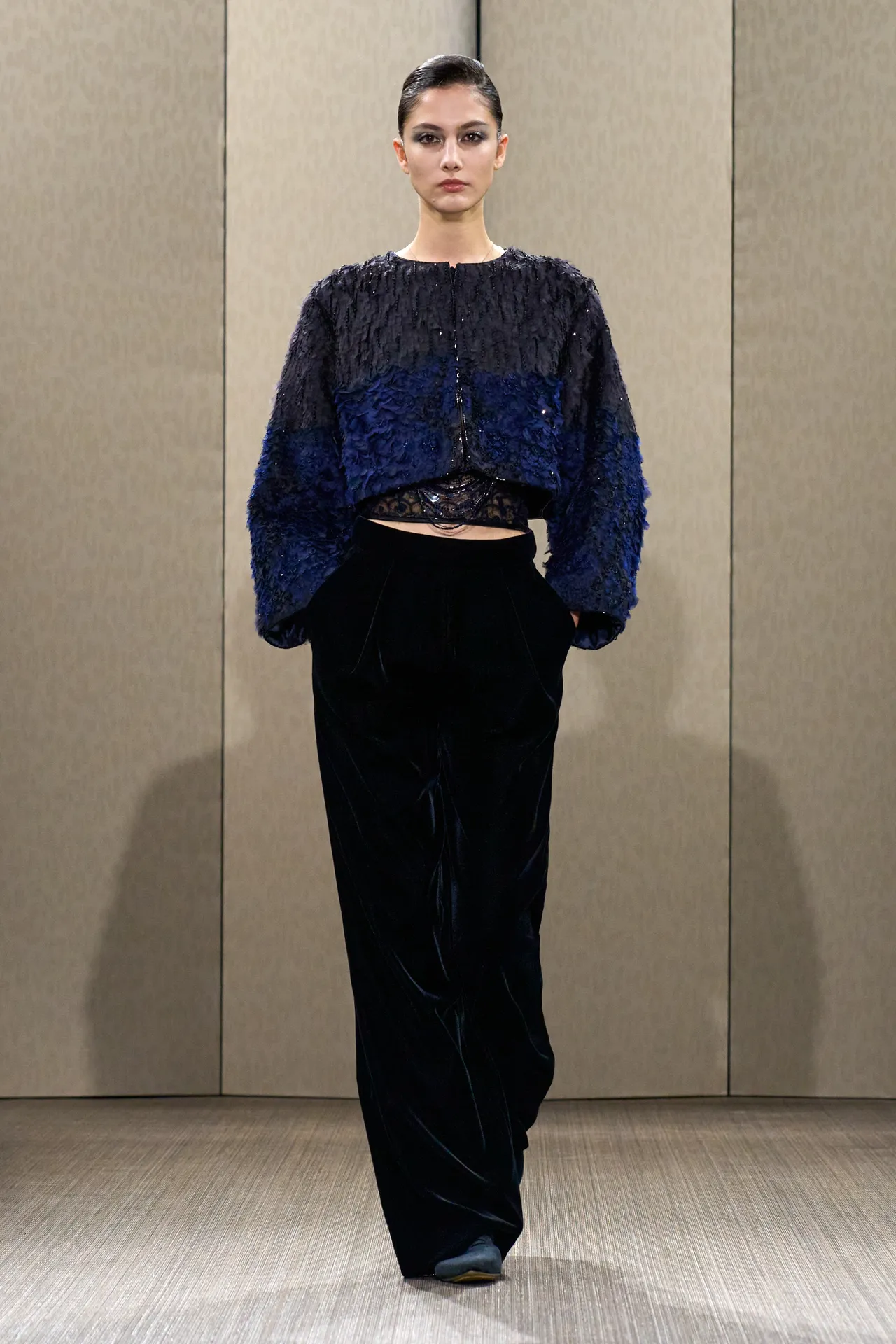 GIORGIO ARMANI 2026秋冬高訂系列。品牌提供