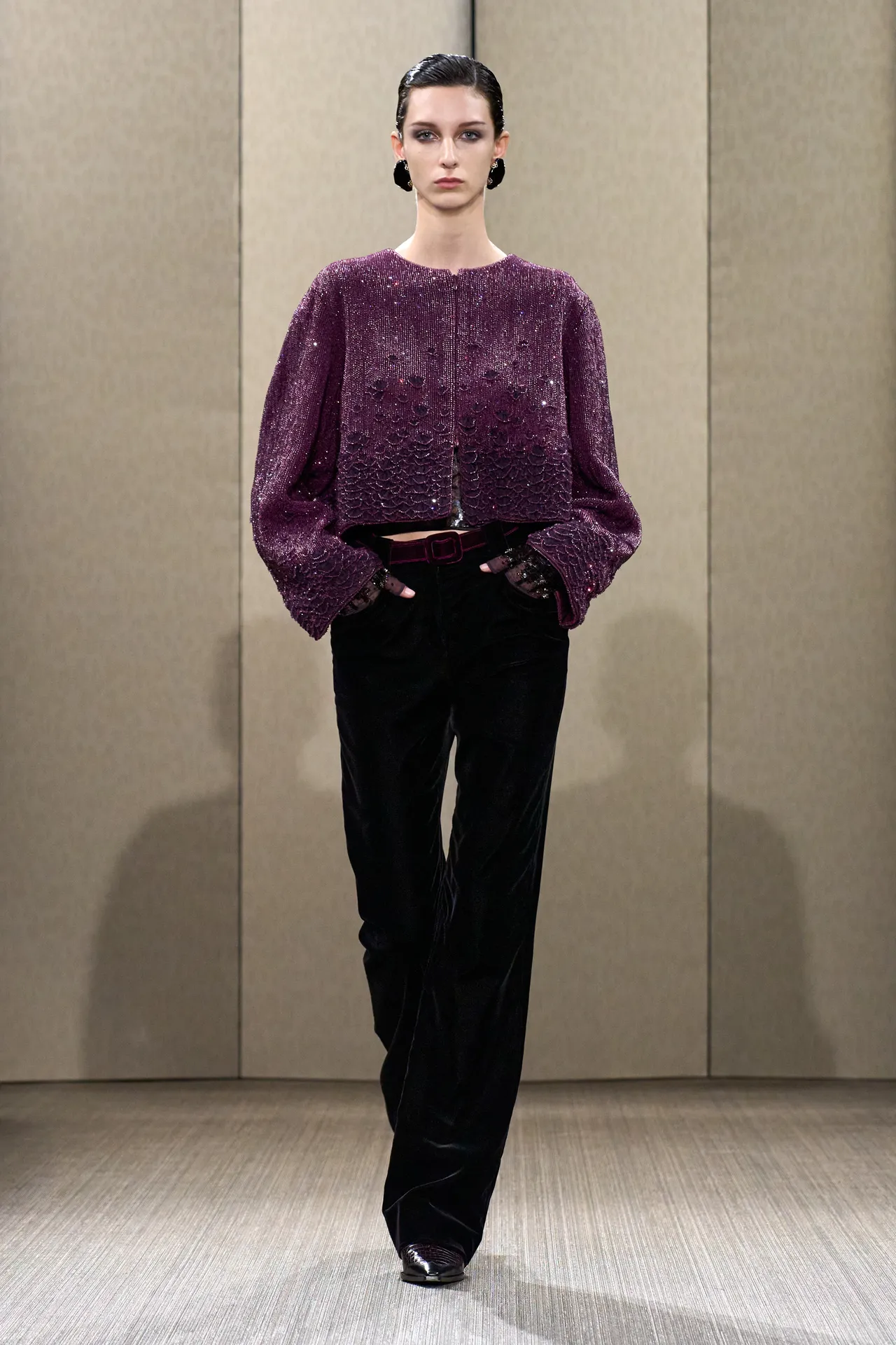 GIORGIO ARMANI 2026秋冬高訂系列。品牌提供