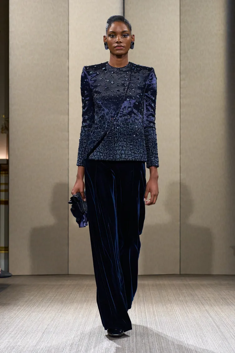GIORGIO ARMANI 2026秋冬高訂系列。品牌提供
