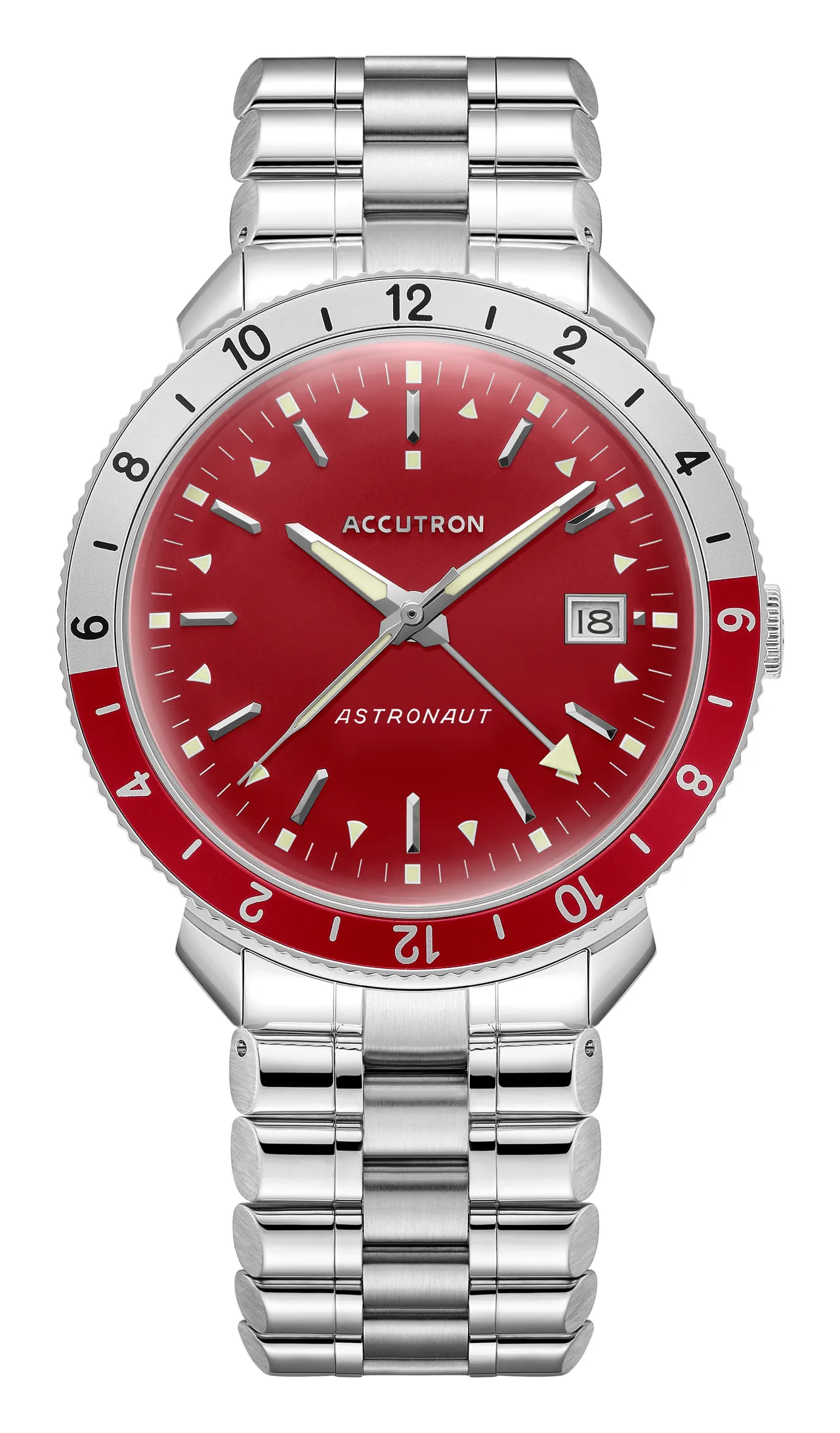 BULOVA ACCUTRON Astronaut腕錶26B206，7萬1800元。品牌提供