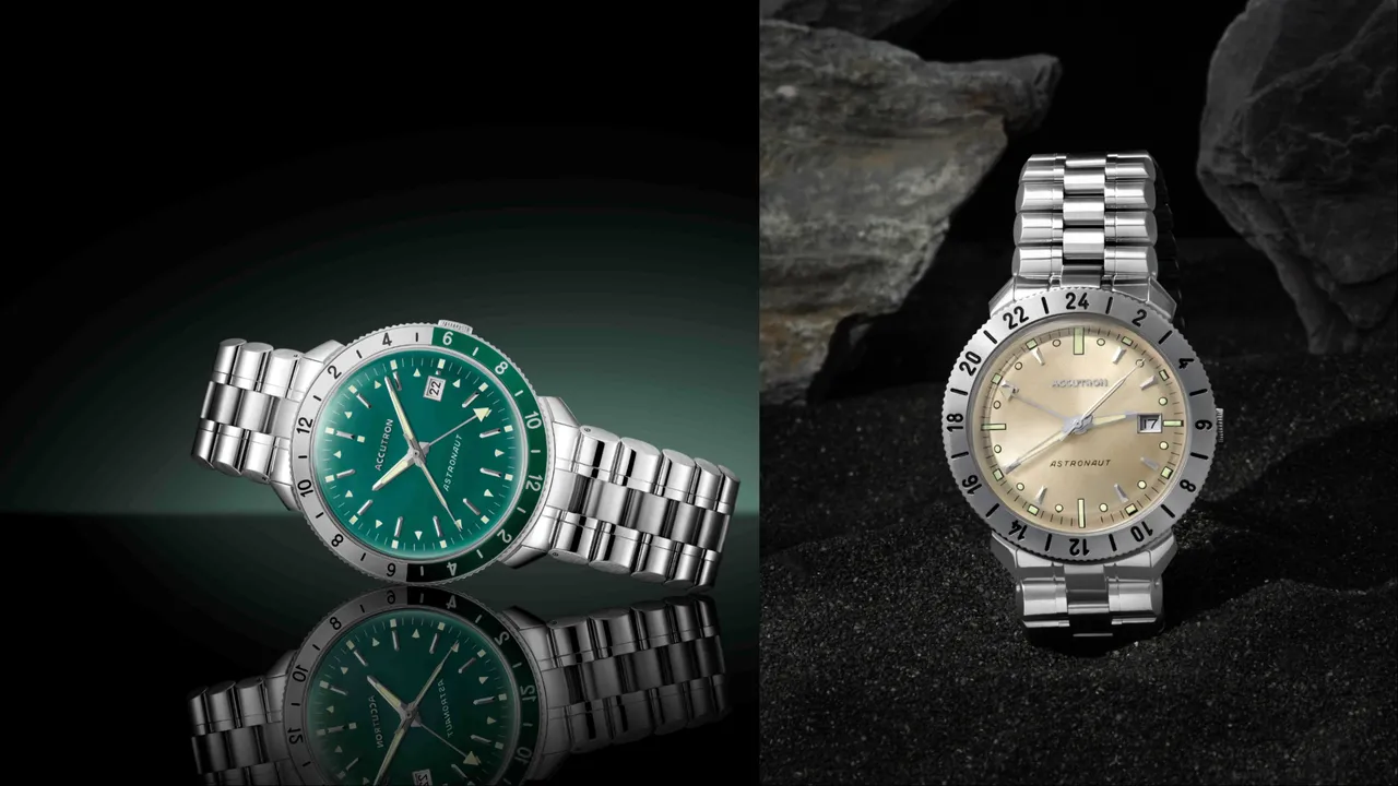 BULOVA ACCUTRON Astronaut太空人腕錶推出新款式。品牌提供
