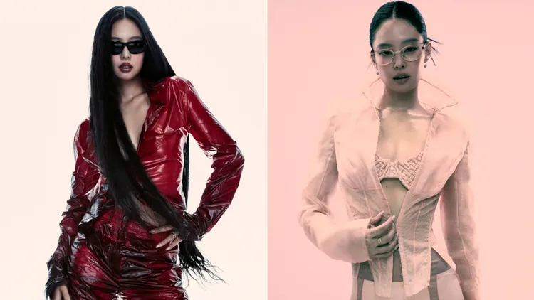 Jennie在今年4月成為雷朋全球代言人。品牌提供