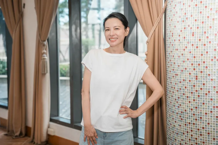 陳孝萱曾和小曹談心，理解他的憂鬱狀態。TVBS提供