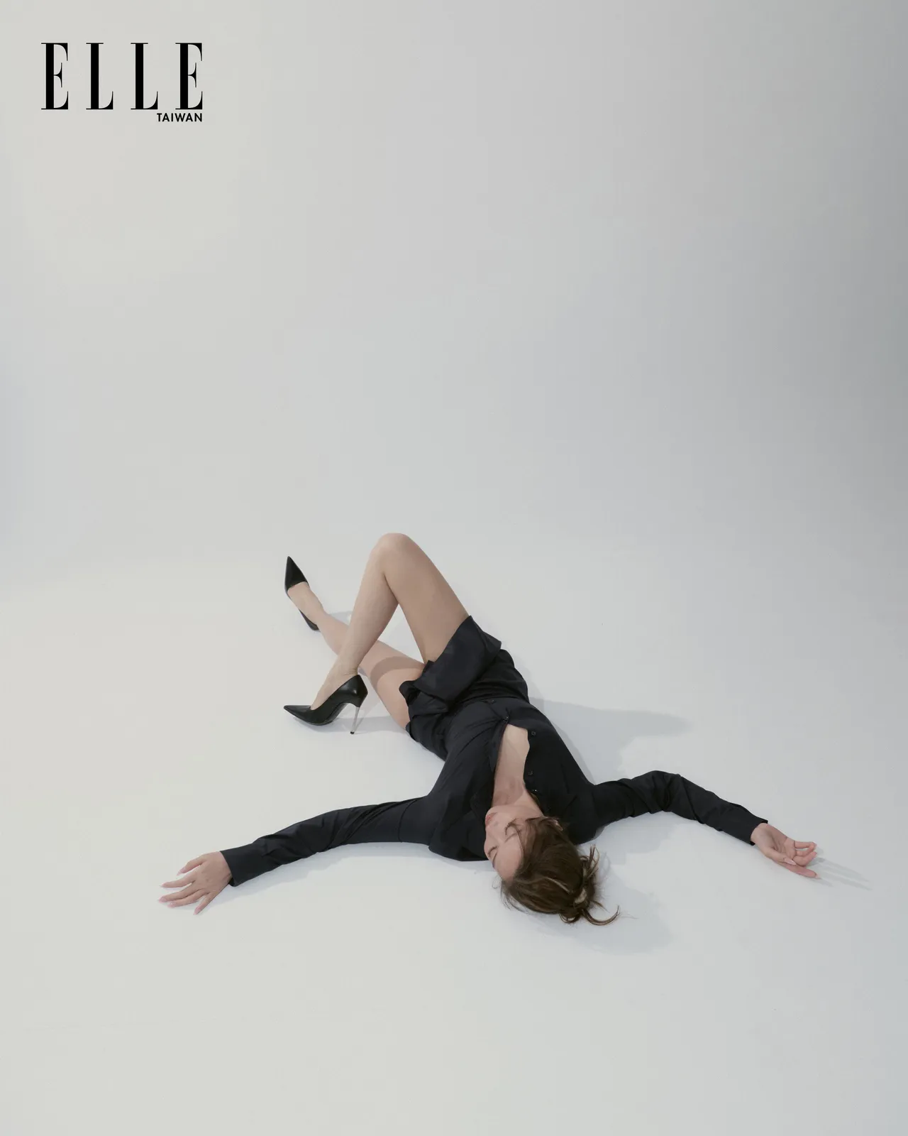 A-Lin拍攝《ELLE》封面。《ELLE》國際中文版提供