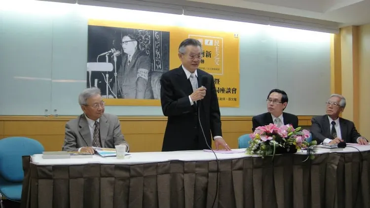 綠營大老張俊宏，晚年陷入債務風波。翻攝張俊宏臉書