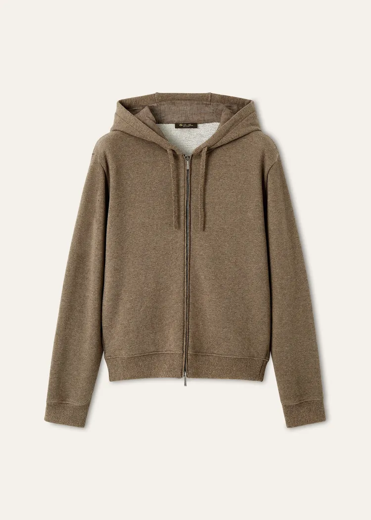 Loro Piana Pushkar飛行員外套。品牌提供