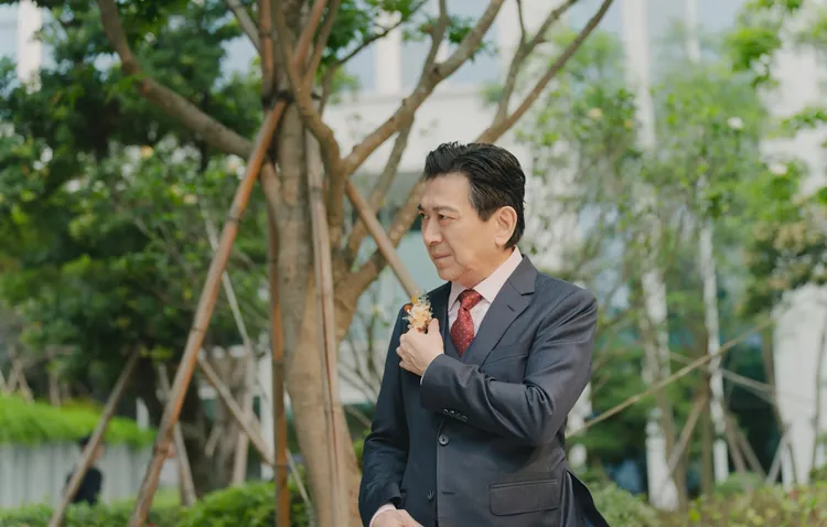 高捷在片中演出林家父親。水花電影提供