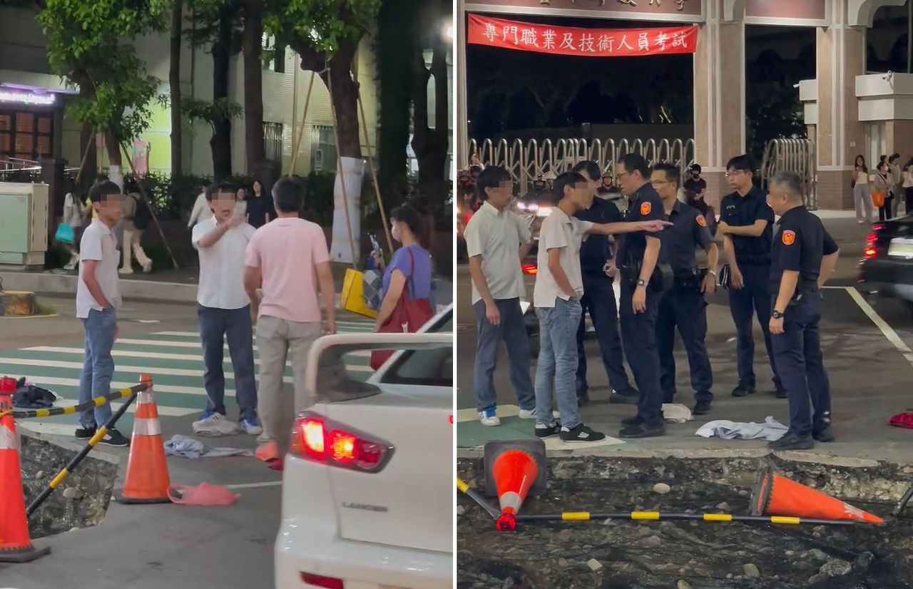 一中商圈行人擦撞引爆肢體衝突 3人互告淪準現行犯遭逮送辦