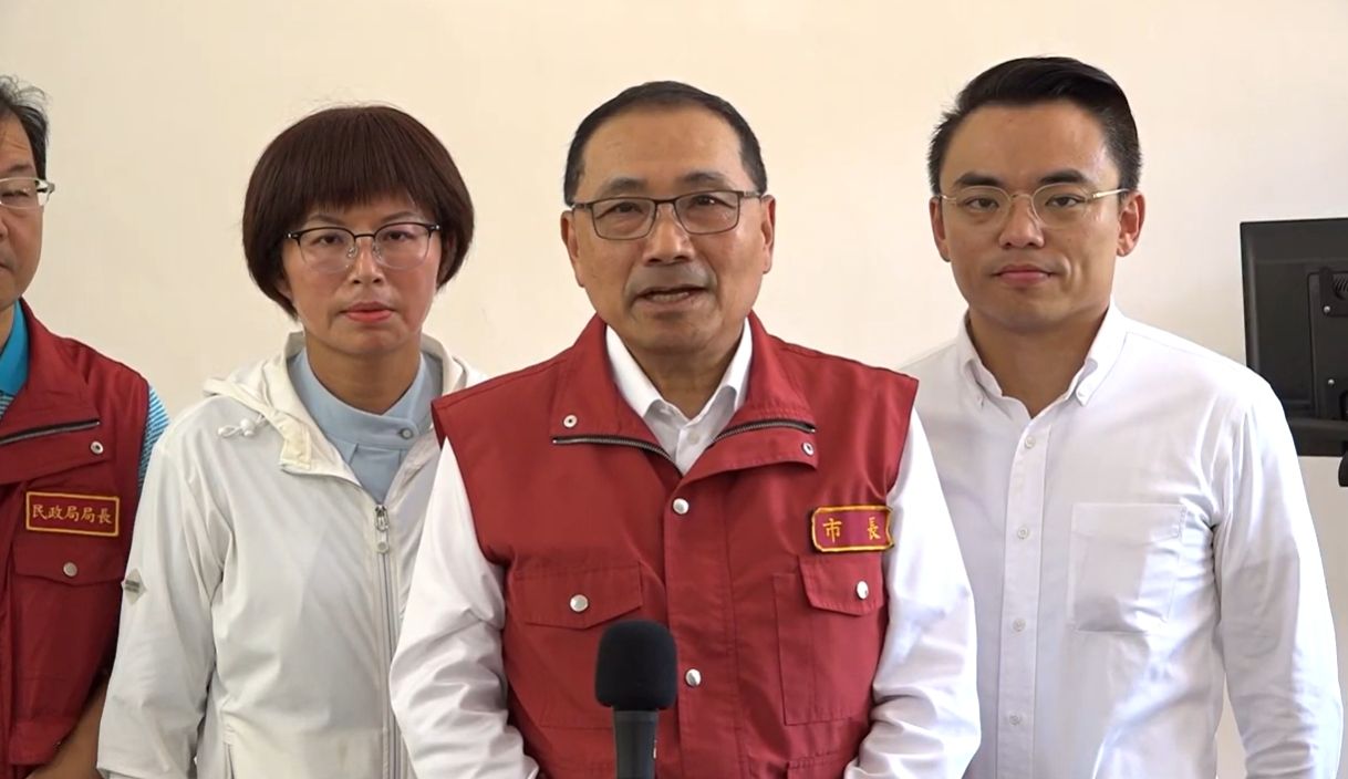 雙北颱風假放不放?侯友宜中午這樣說