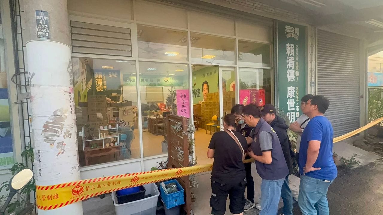 苗栗縣議員翁杰服務處遭竊 颱風夜被闖空門!損失2萬多元