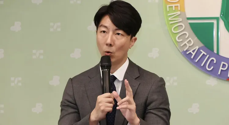 民進黨發言人吳崢。資料照片