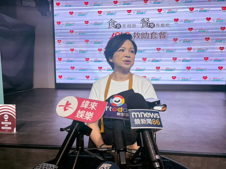 楊貴媚透露陳盈潔狀況的確不好。王思穎攝