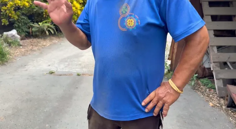 雲農牧場主出面喊冤，若查證屬實，農業處將協助業者球償。民眾提供