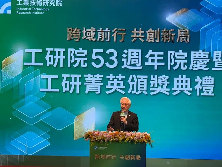 工研院董事長吳政忠。呂承哲攝