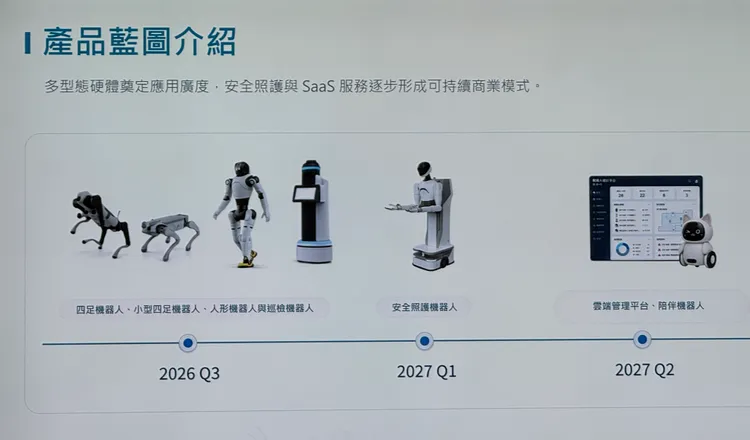 友訊機器人產品線。呂承哲攝
