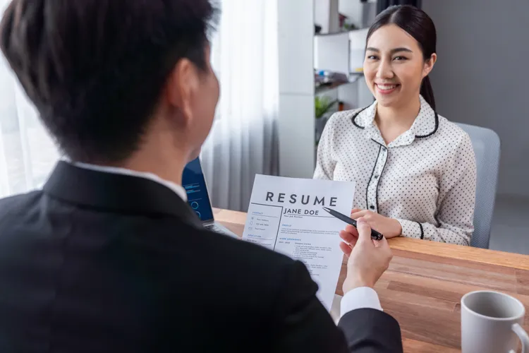 求職面試示意圖。資料照