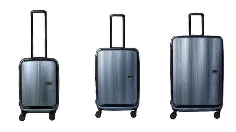 CROWN DDOPPIO雙前開箱19.5吋（左起）／8580元、26吋／9880元、29吋／1萬800元。品牌提供