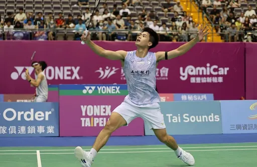 台灣羽壇新希望是他！21歲爆冷晉8強　 將強碰大他15歲的周天成