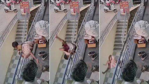 4歲女翻越商場欄杆倒栽墜樓重傷　爸媽忙著血拼沒理她