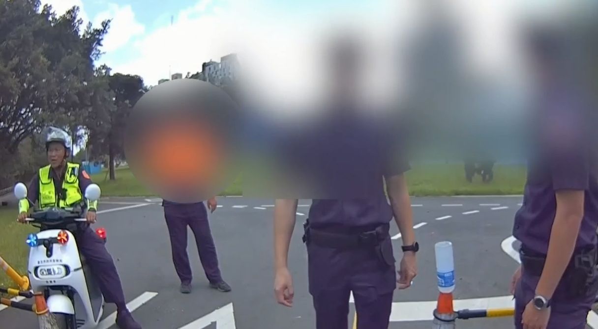 古亭河濱公園施工管制遭騎士硬闖 63歲男2罪遭法辦