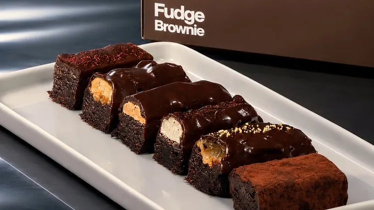 coco.Brownies推出Fudge生巧克力系列。業者提供