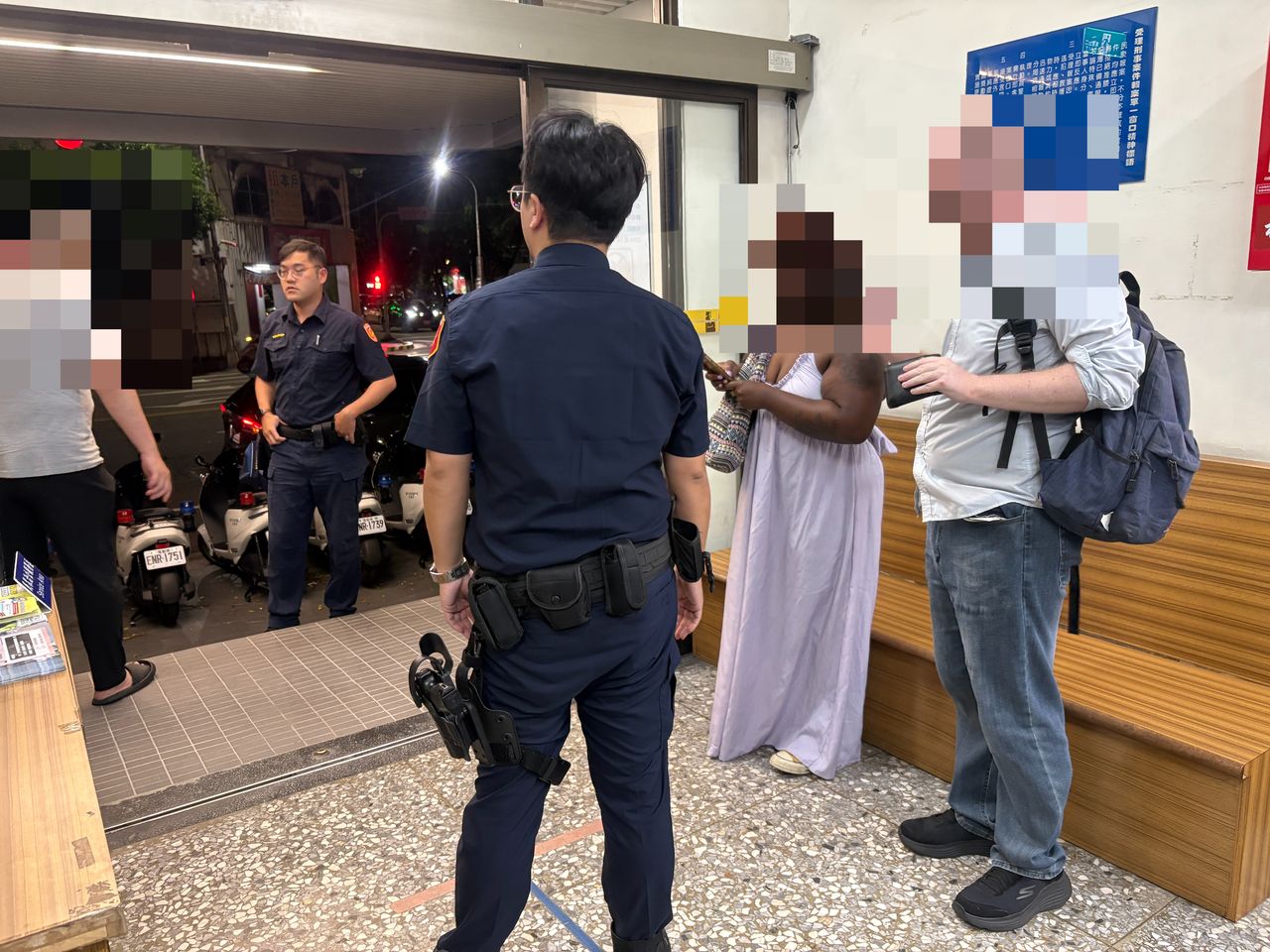 外籍旅客掉手機在小黃 台中警調監視器速尋回