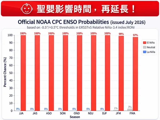 週末熱成「紅番薯」！聖嬰影響將延長　竟延續近1年