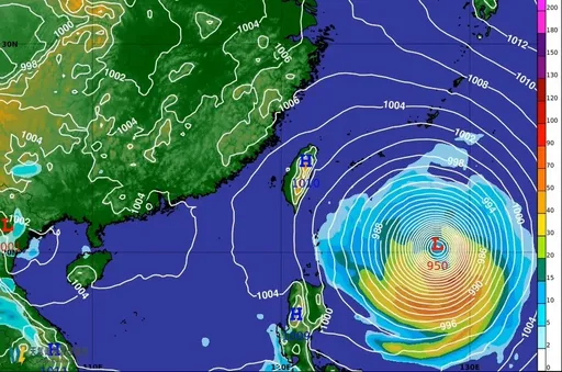巴威暴風圈太廣！嘉義以北進「風雨搖滾區」　最快今晚變天