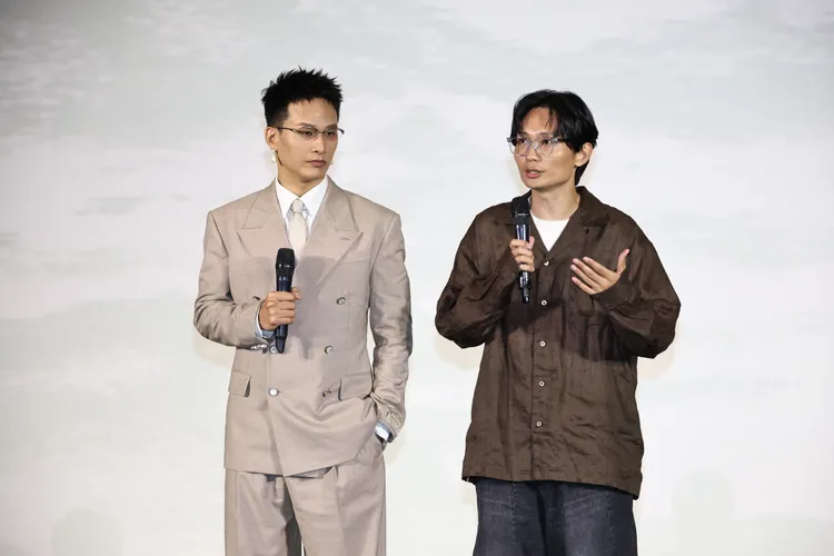 阿斌今與導演殷振豪深度對談。彭欣偉攝