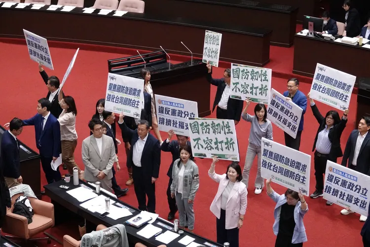 無人機採購特別條例，3日立法院院院會一讀通過，將交付委員會審查。莊宗達攝