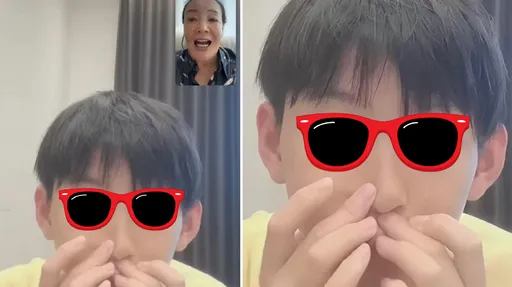 張蘭又曝光孫子長相！大S 10歲兒像少年汪小菲　雙眼皮帥過爸　