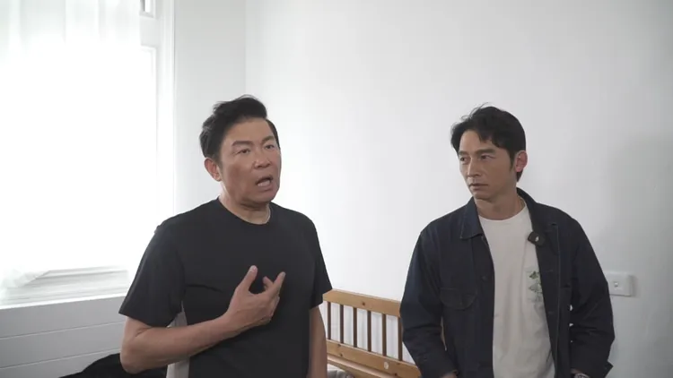曾國城(左)工作狂模式全開！一天只睡4小時照樣滿血開工，驚呆温昇豪「你在衝啥!_」提供 