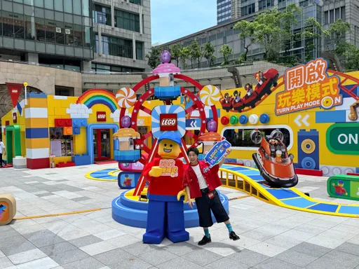 逾6萬顆積木打造「樂高未來城」　LEGO暑假快閃遊樂場7/1台北登場