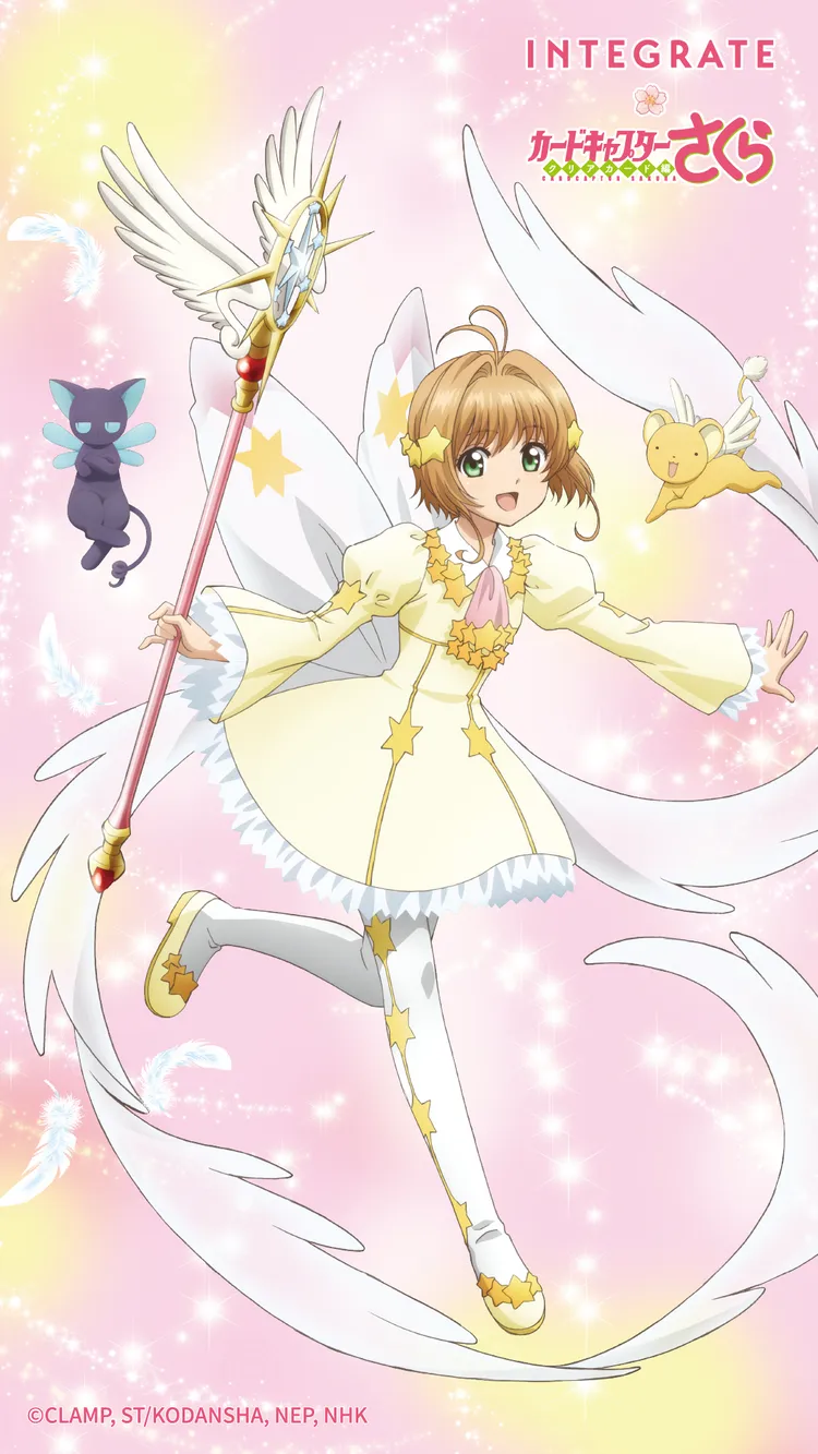 INTEGRATE聯手日本經典動漫《庫洛魔法使》推出彩妝限定組。品牌提供