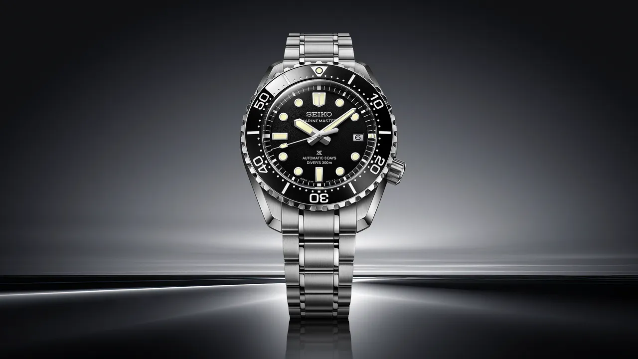 Seiko Prospex Marinemaster 1968復刻潛水錶HBF001，11萬5000元。品牌提供