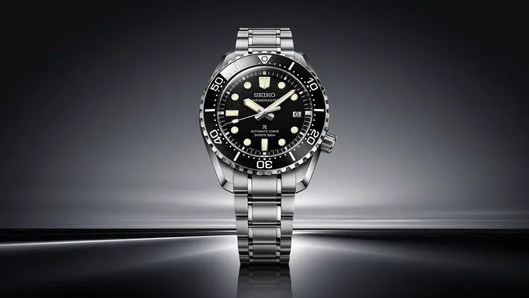 Seiko Prospex Marinemaster 1968復刻潛水錶HBF001，11萬5000元。品牌提供