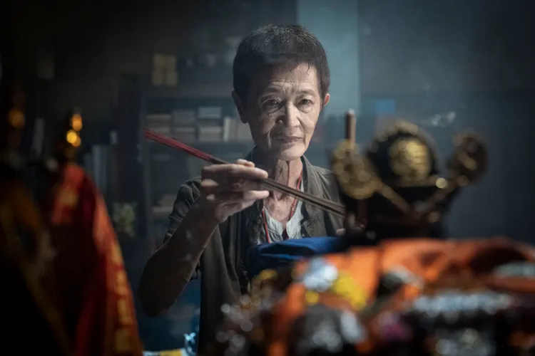 法師陳博正形容這隻鬼不一樣。華影提供