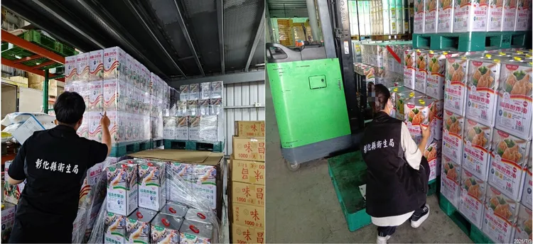 彰化縣衛生局前往大賣場、連鎖超市、油品盤商、油品批發商及餐飲業者等場所，稽查致癌沙拉油下架狀況。縣府提供