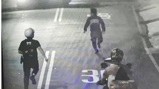 男騎士違規被攔！滿身酒味心虛跨車道狂奔　桃警圍捕到案送辦