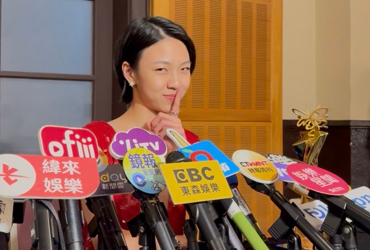 台北電影獎|馬士媛獎座放男友工作室 被問結婚打算曖昧「噓」了一聲
