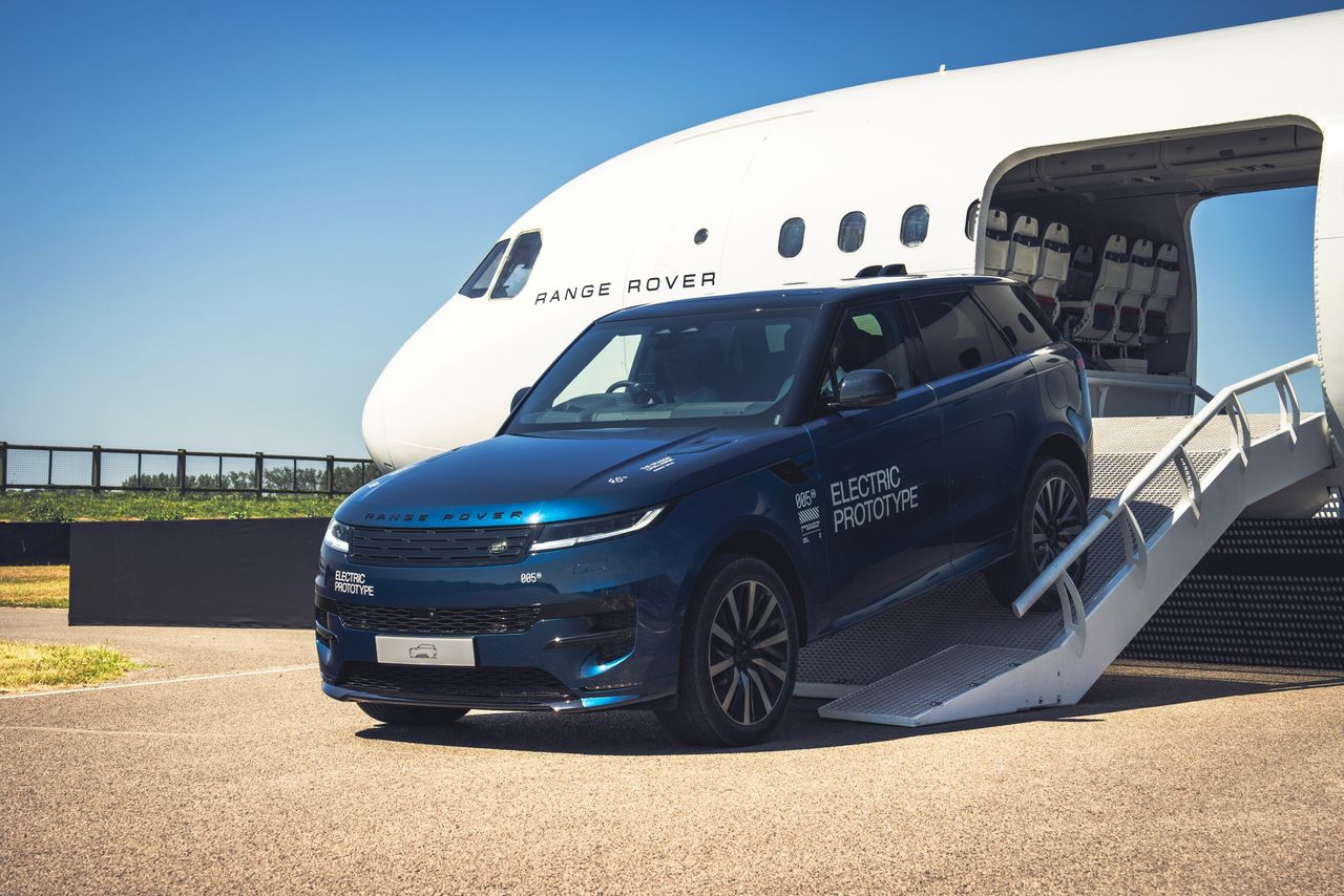 Range Rover Sport Electric首度現身 純電性能休旅年底正式登場