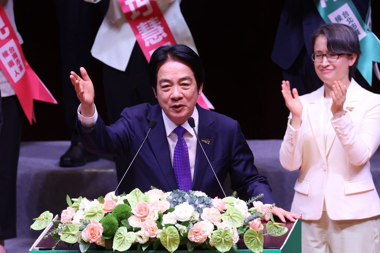 創黨40週年全代會!賴清德引神話普羅米修斯偷天火「點燃民主火種」