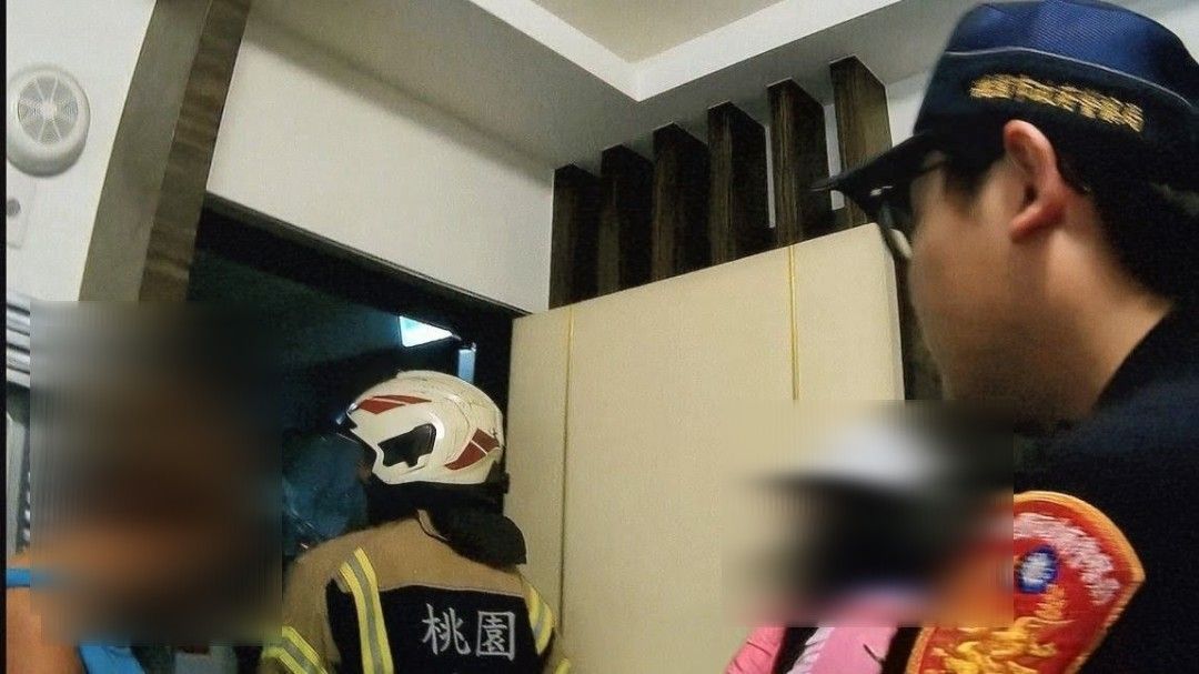 摔傷雙腳獨居老婦反鎖受困自宅 蘆竹警、消破門救人