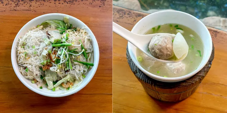 一哥炊粉與貢丸湯。米其林指南網站提供