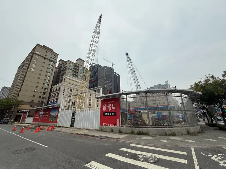 欣巴巴大樓案「欣都星」房價將參考「國揚鉑御」，但就景觀視野而言屬農16凹子底公園首排。葉家銘攝