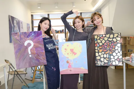 王瞳才慟失17年摯愛　為受虐兒揮筆作畫獻愛心
